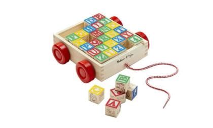 Melissa Doug Classic ABC Block Cart Set Schoolyard Blog Teacher