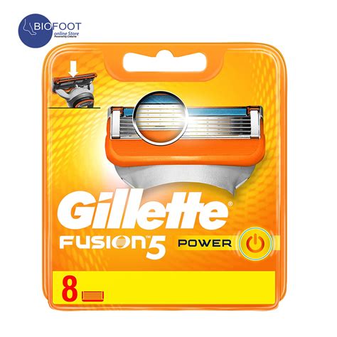 Gillette Fusion Power Razor Blade Refill X8 Online Shopping Dubai UAE