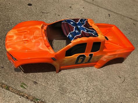 CUSTOM PAINTED XMAXX, X-MAXX, X MAXX BODY, GENERAL LEE 100% AIRBRUSH | #1913484904