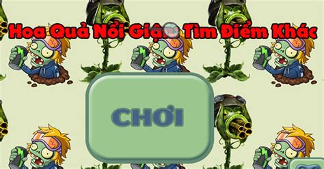 Game Hoa quả nổi giận: Tìm điểm khác - Zombies Vs Plants Differences ...