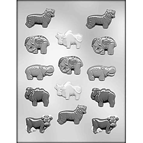 Assorted Animals Chocolate Mold Country Kitchen Sweetart