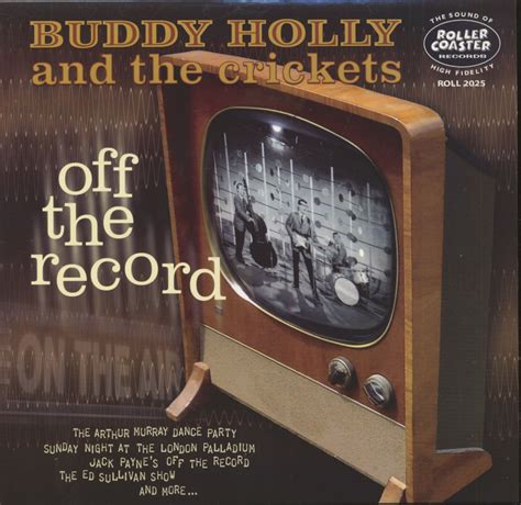 Buddy Holly & The Three Tunes LP: Off The Record - On Air Live ...