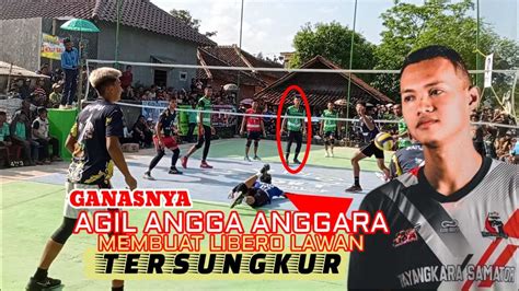 WOW KEREN AKSI AGIL ANGGA ANGGARA Pemain Proliga Kuta Bima Vs