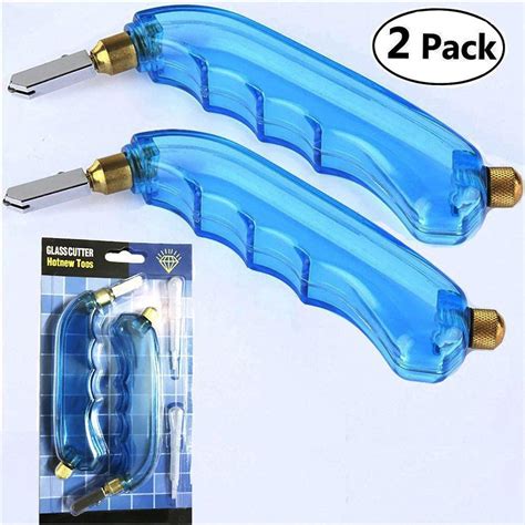 Buy 2 Pack Pistol Grip Oil Feed Glass Cutter Heavy Duty Perfect For