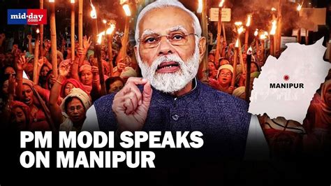 No Confidence Motion Pm Modi Speaks On Manipur Says Peace Will Be