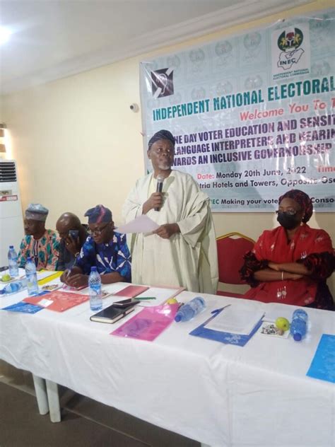 Osun Pwds Will Be Carried Along Inec Inclusion Magazine