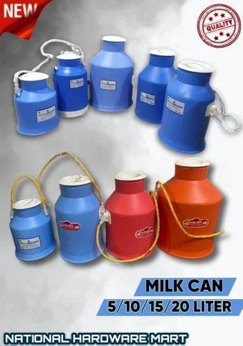 Plastic Milk Can 15 Ltr At Rs 370 Plastic Milk Can In Rajkot ID