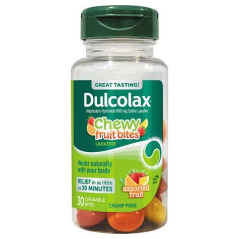 Dulcolax® Chewy Fruit Bites, 30 ct - Kroger