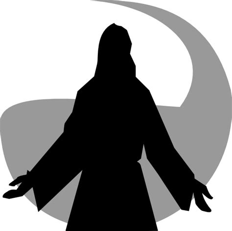 Download Jesus Christ Silhouette Png Clipart Png Download Pikpng