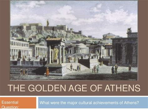 The Golden Age of Athens