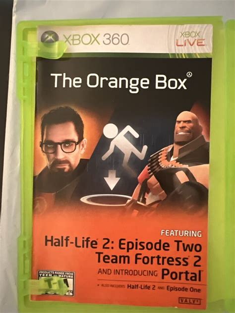 The Orange Box Half Life 2 Xbox 360 2007 14633098495 EBay