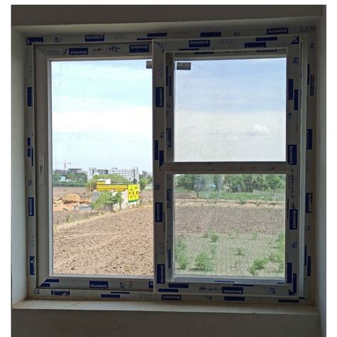 Powder Coating White Upvc Sliding Mesh Window Glass Thickness Mm At