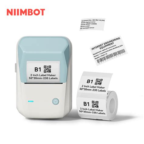 Niimbot B Mini Portable Thermal Multi Function Sticker Label Maker