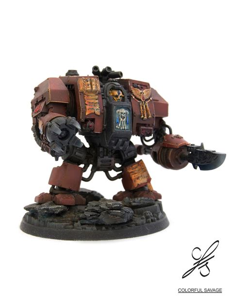 Blood Angels Librarian Dreadnought by Colorfulsavage on DeviantArt