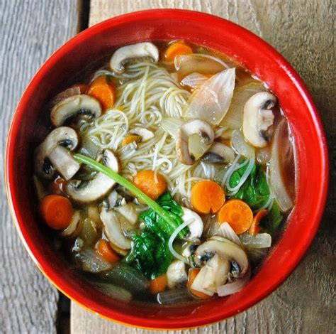 Awesome Vegetable Rice Noodles Soup ~ INDIAN, NON INDIAN RECIPE COLLECTION