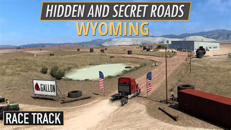 ATS Wyoming DLC Hidden Secret Roads Locations American Truck