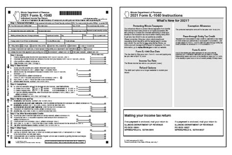 Illinois State Income Tax Form Printable Printable Forms Free Online