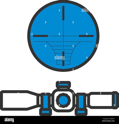 Icon Of Scope Stock Vector Image And Art Alamy