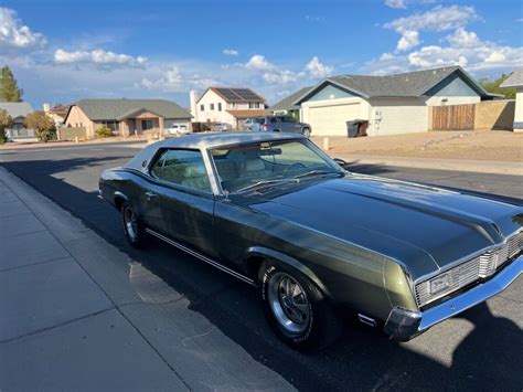 1969 Mercury Cougar Coupe Green Rwd Automatic Xr7 For Sale