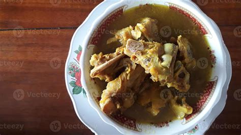 tengkleng kambing or goat tengkleng is a kind of soup with the main ...