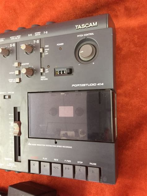 Tascam 414 PortaStudio 4 Track Analog Cassette Recorder Good Buya