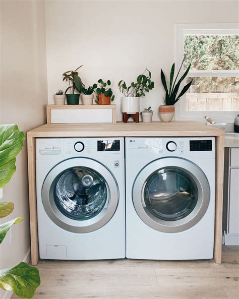 Diy Waterfall Butcher Block Washer Dryer Counter We The Dreamers