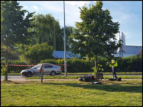 Zderzenie Samochodu Osobowego Z Motocyklem Tygodnik Siedlecki