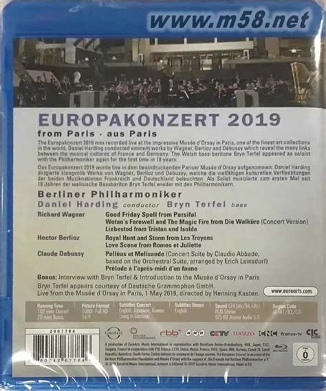 Europakonzert Blu Ray Bd Berliner Philharmoniker