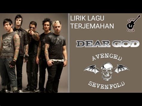 Dear God Avenged Sevenfold Lirik Lagu Terjemahan YouTube