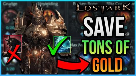 Gunlancer Complete T Engravings Guide Lost Ark Youtube