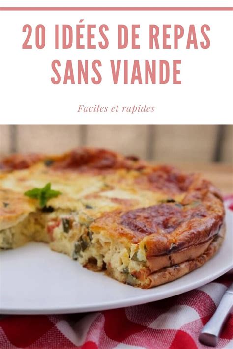 Recettes Sans Viande Pour Le Repas Du Soir Artofit