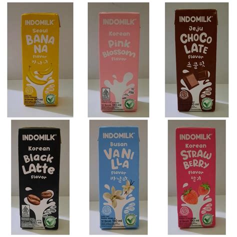 Jual Indomilk Korean 180 ML 30 Pcs Shopee Indonesia