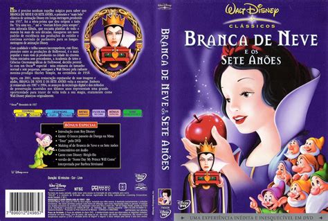 Dvd R E Capas Branca De Neve E Os An Es