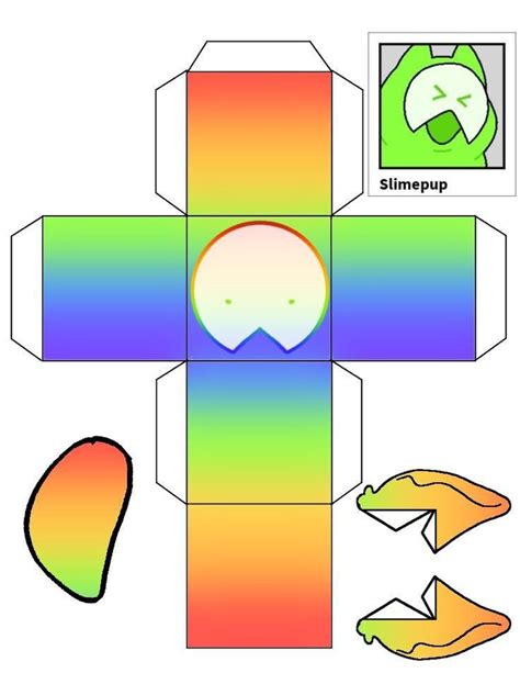 Rainbow SlimePup Cube 1 1 Kaiju Paradise The Final Experiment