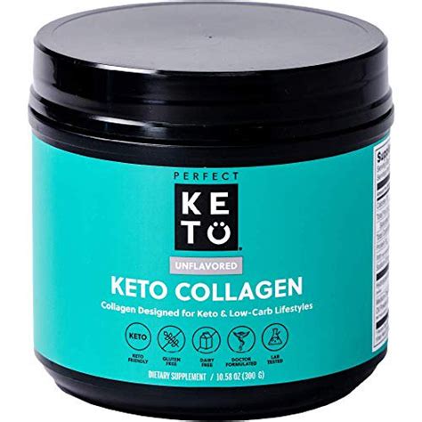 Perfect Keto Collagen Protein Powder With MCT Oil Unflavored