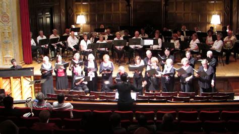 Eastman Rochester New Horizons Chorus Spring Concert Part 1 Youtube