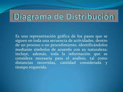 Diagrama De Distribución