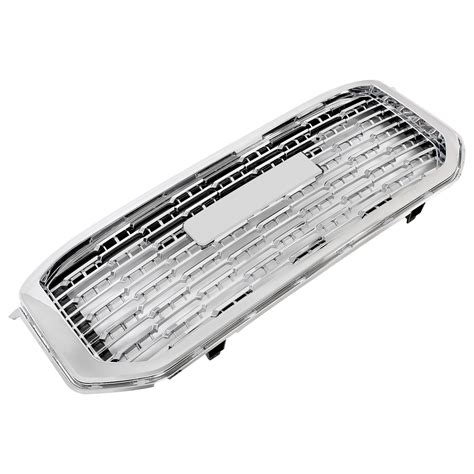 Chrome Front Upper Grille Mesh Grill For Gmc Yukon Yukon Xl Denali