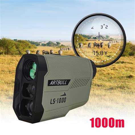 Laser Golf Rangefinder Hunting Telescope With Slope Flag Lock Slope Pin