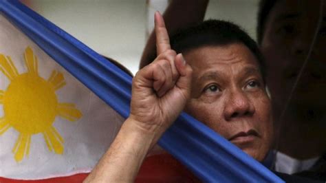 Philippines Election Maverick Rodrigo Duterte Wins Presidency Bbc News