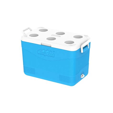 Cosmoplast Keep Cold Picnic Ice Boxcooler Box Blue 46l Ntuc