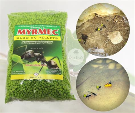 Insecticida Y Hormiguicida Myrmec Kg Parafinado Pellets