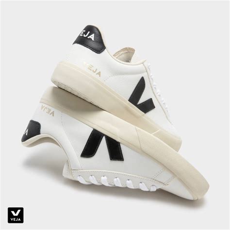 Jual Sepatu Veja Original Campo Chromefree White Black Shopee Indonesia