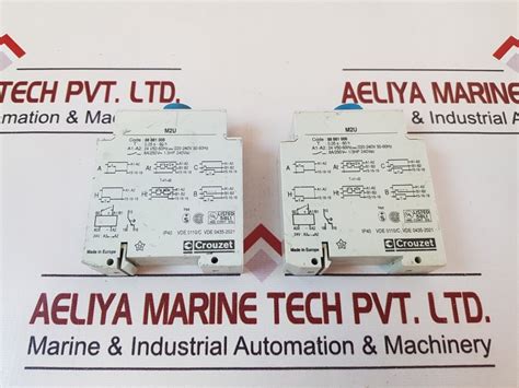 Crouzet M U Multifunction Timer Relay Aeliya Marine