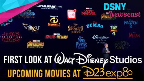 Everything In Disneys Movie Slate From 2017 2019 At D23 Expo Disney