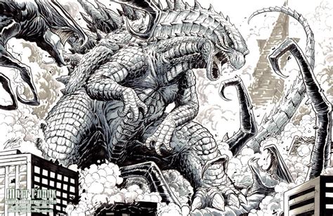 Godzilla 2022 Godzilla Vs Muto Drawing