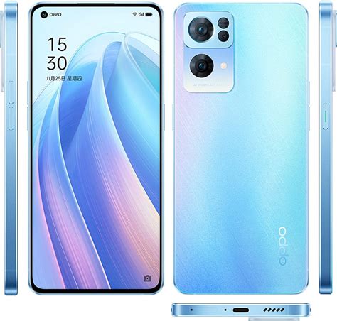 Oppo Reno7 Pro 5G CPH2293 Blue 256GB 8GB RAM Gsm Unlocked Phone