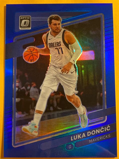 Luka Doncic Optic Blue Raw Price Guide Sports Card Investor