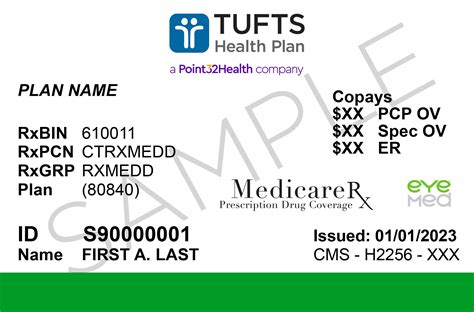 Your Plan Cards Tufts Health Plan Medicare Preferred