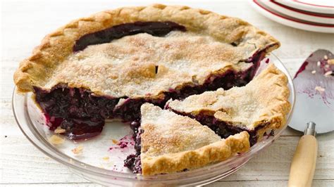 No Bake Frozen Blueberry Pie Recipe | Deporecipe.co